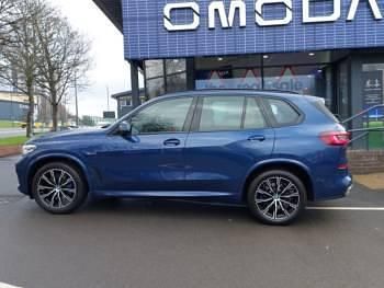 Used BMW X5 M Sport 394 HP (289 kW) 2022 Blue SUV