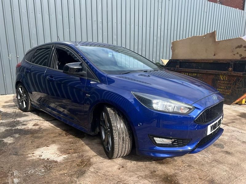 Used Ford Focus ST-Line X 2018 Blue Hatchback