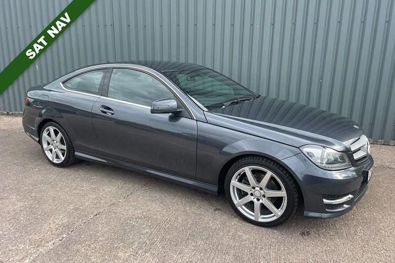 Grey Used 2013 Mercedes C180 AMG Coupe | £7,490 (Fair price) - Image 1/1