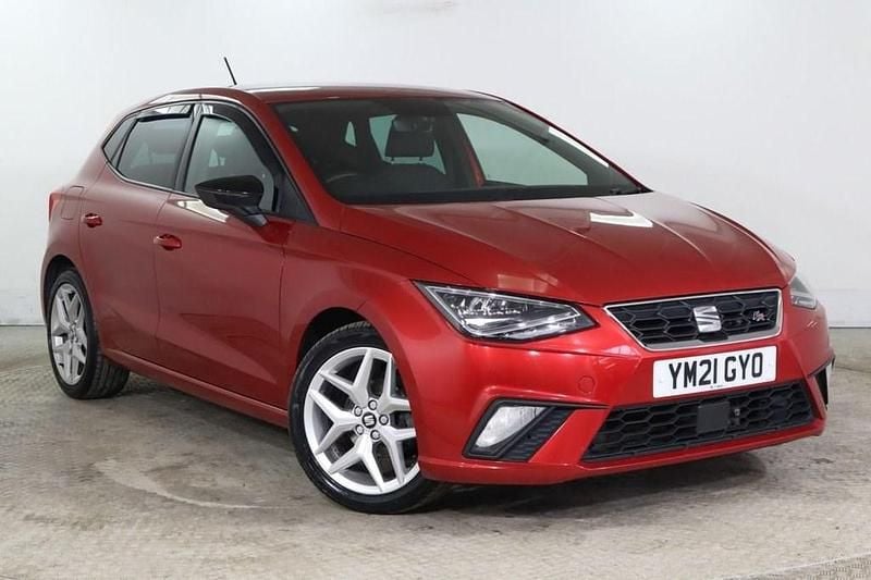Red Used 2021 Seat Ibiza FR Hatchback | £10,475 (Good price) - Image 1/4