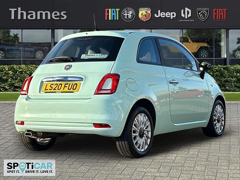 Used Fiat 500 Lounge 69 HP (50 kW) 2020 Green Hatchback