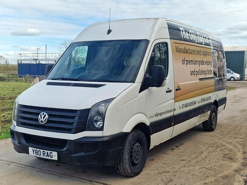 Used VW Crafter 109 HP (80 kW) 2014 White Van