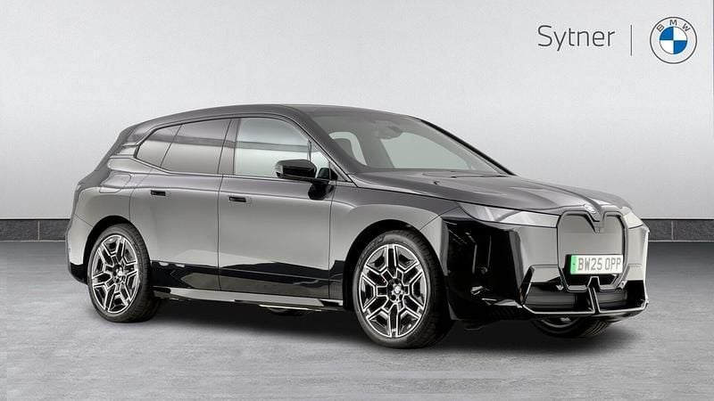 Black Used 2025 BMW iX M Sport SUV | £62,000 - Image 1/4