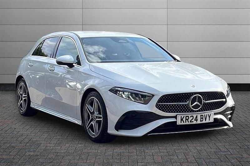 Digital white Used 2024 Mercedes A180 Executive Hatchback | £22,895 (Fair price) - Image 1/4
