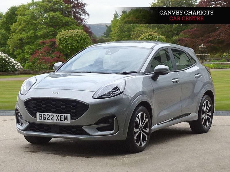 Silver Used 2022 Ford Puma ST-Line Hatchback | £13,900 (Good price) - Image 1/4