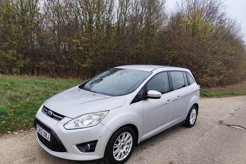 Silver Used 2012 Ford Grand C-Max Titanium MPV | £1,950 (Good price) - Image 1/1