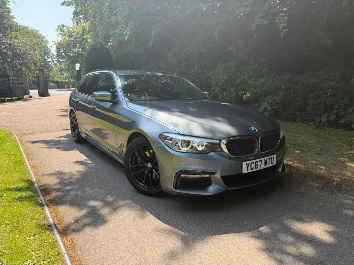 Used BMW 520 M Sport 187 HP (137 kW) 2017 Blue Estate