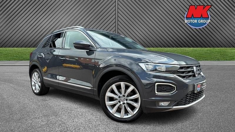 Grey Used 2019 VW T-Roc SEL SUV | £13,299 (Fair price) - Image 1/4