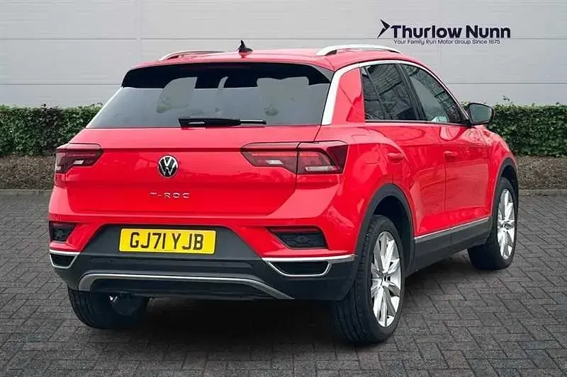 Usado VW T-Roc SEL 150 CV (110 kW) 2021 Rojo SUV