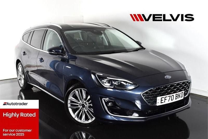 Used Ford Focus Vignale 120 HP (88 kW) 2020 Blue Estate