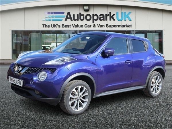 Blue Used 2018 Nissan Juke Tekna SUV | £7,395 (Fair price) - Image 1/1