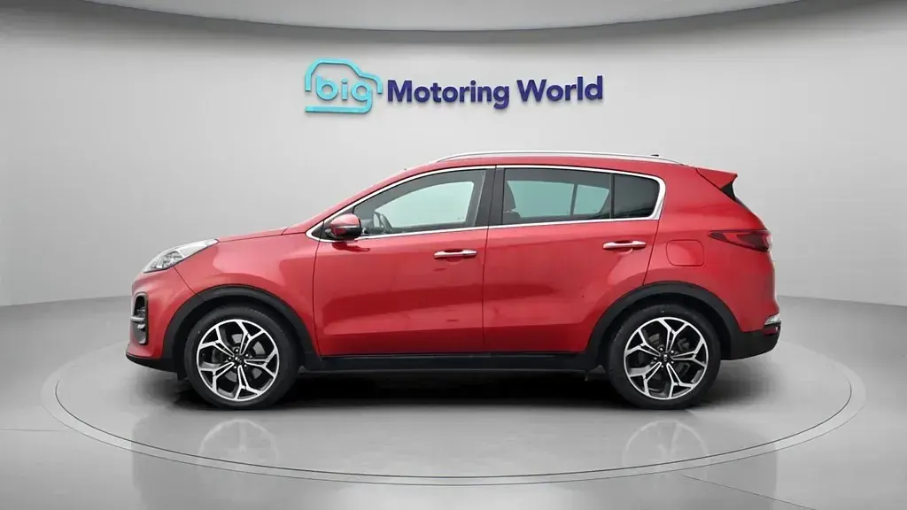 Used Kia Sportage GT-Line S 134 HP (98 kW) 2021 Red SUV