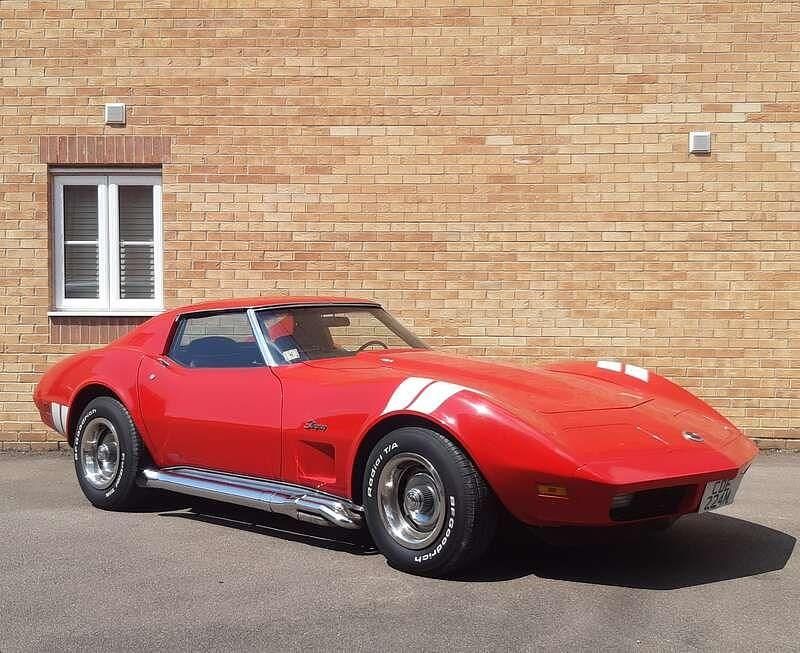 Mille miglia red Used 1973 Chevrolet Corvette C3 Coupe | £20,000 - Image 1/4