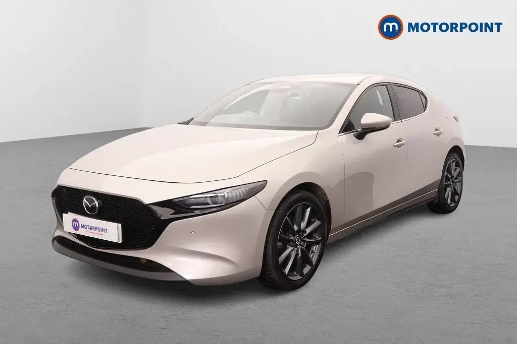 Used Mazda 3 Exclusive-Line 122 HP (89 kW) 2023 Silver Hatchback