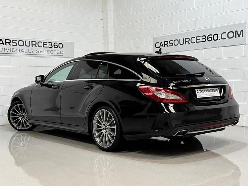 Used Mercedes CLS350 Shooting Brake AMG line 258 HP (189 kW) 2017 Black Estate