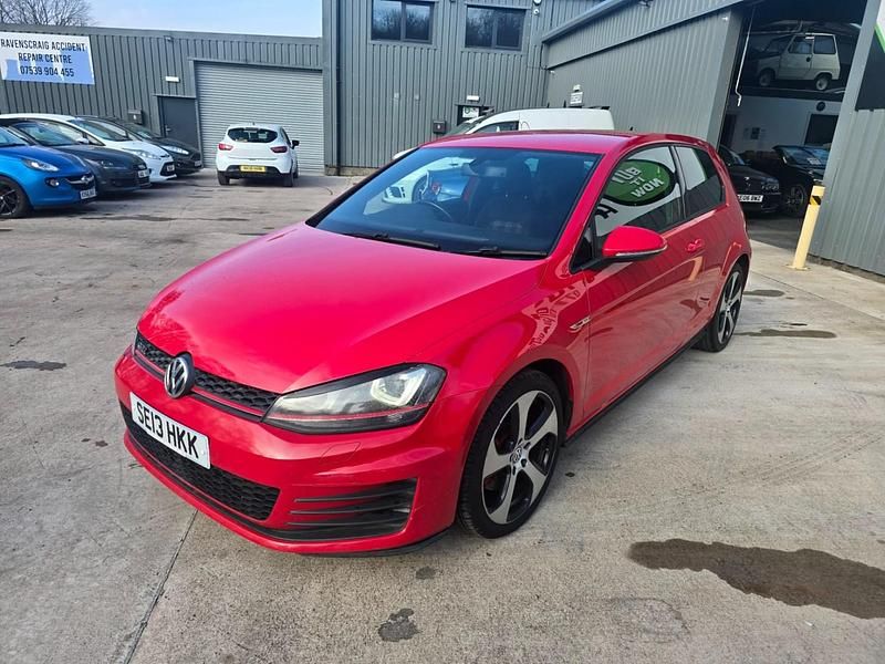 Used VW Golf VII GTI 2013 Red Hatchback