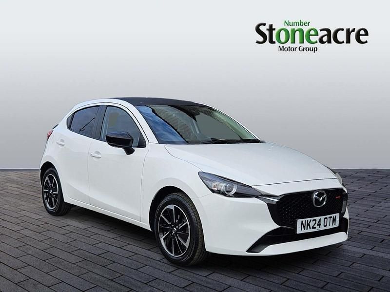 Used Mazda 2 Homura-Aka 2024 White Hatchback
