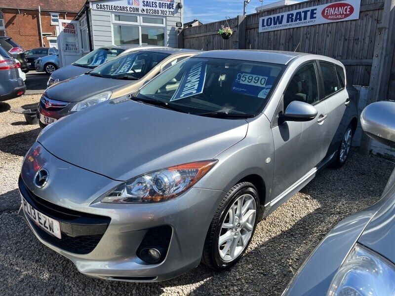 Silver Used 2013 Mazda 3 Hatchback | £5,990 (Expensive) - Image 1/4