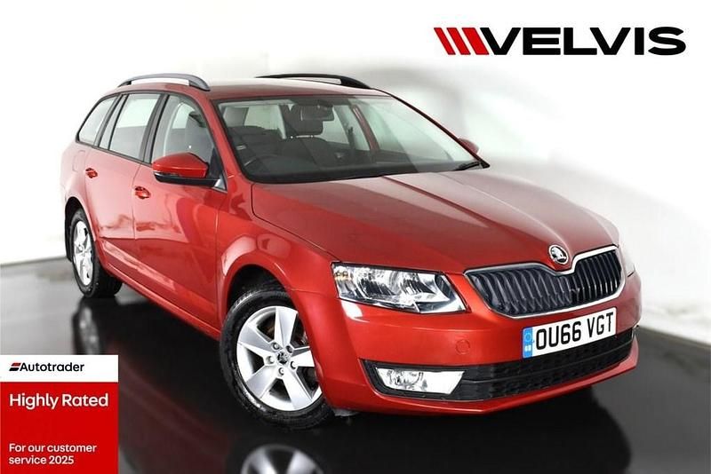 Used Skoda Octavia SE 150 HP (110 kW) 2016 Red Hatchback