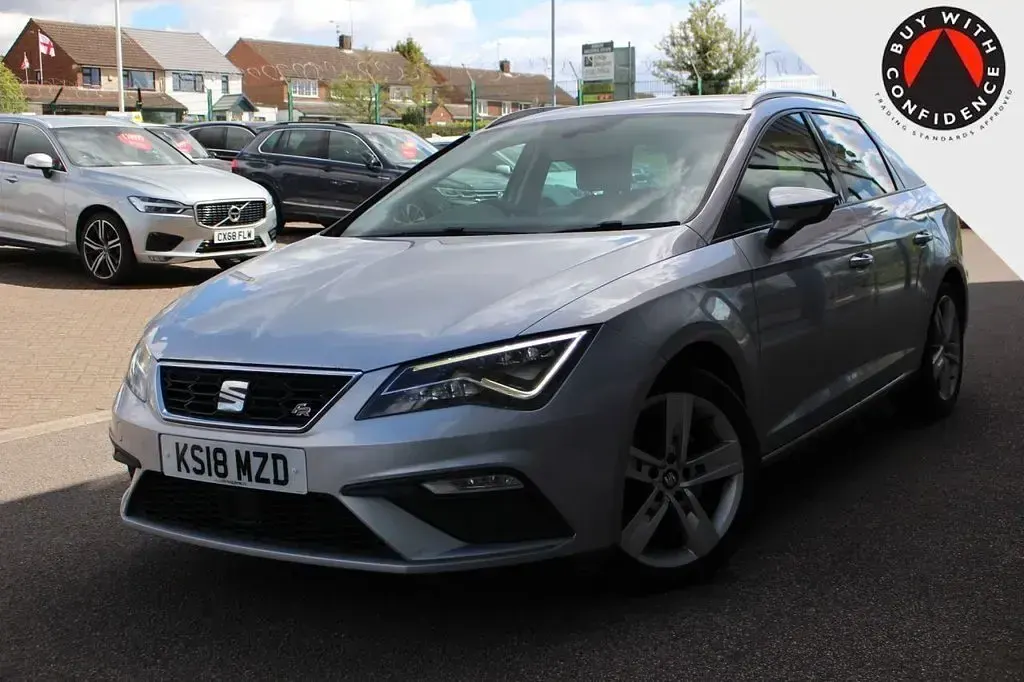 Used Seat Leon ST FR 184 HP (135 kW) 2018 Silver Estate