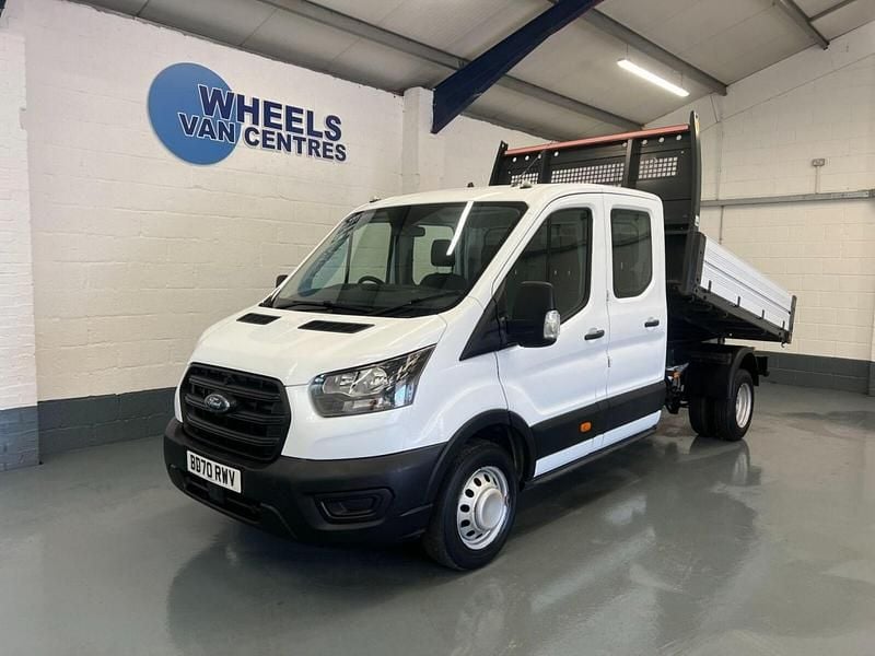 White Used 2020 Ford Transit S | £18,290 (A bit pricey) - Image 1/4