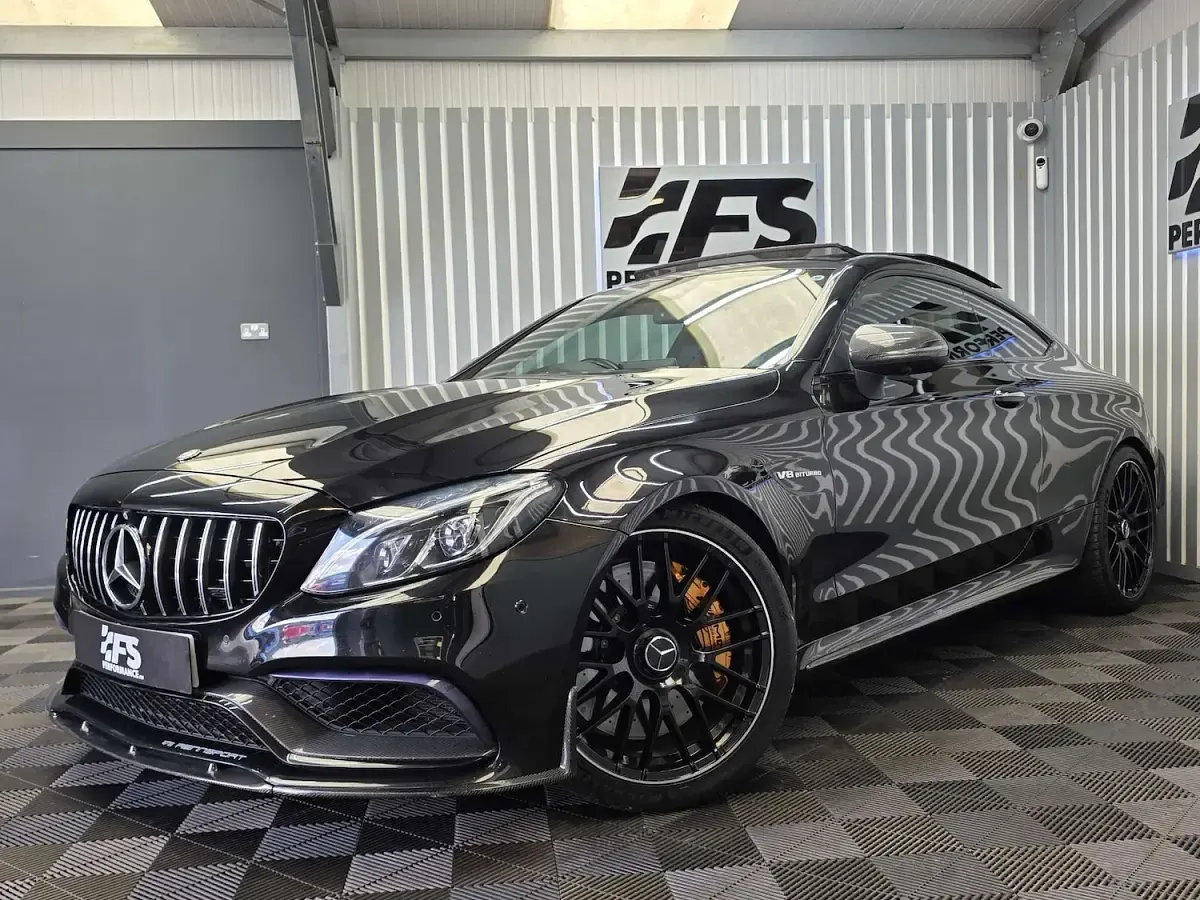Used Mercedes C63 AMG Premium 510 HP (375 kW) 2017 Black Coupe