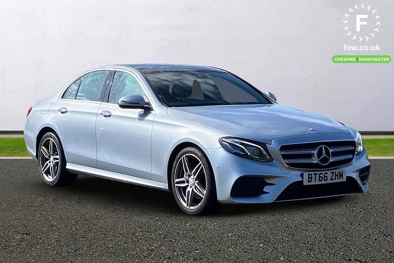 Silver Used 2016 Mercedes E220 Active Sedan | £17,999 (Expensive) - Image 1/3