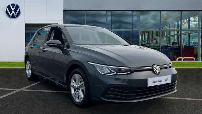 Grey Used 2021 VW Golf VIII Life Hatchback | £19,057 (Good price) - Image 1/4