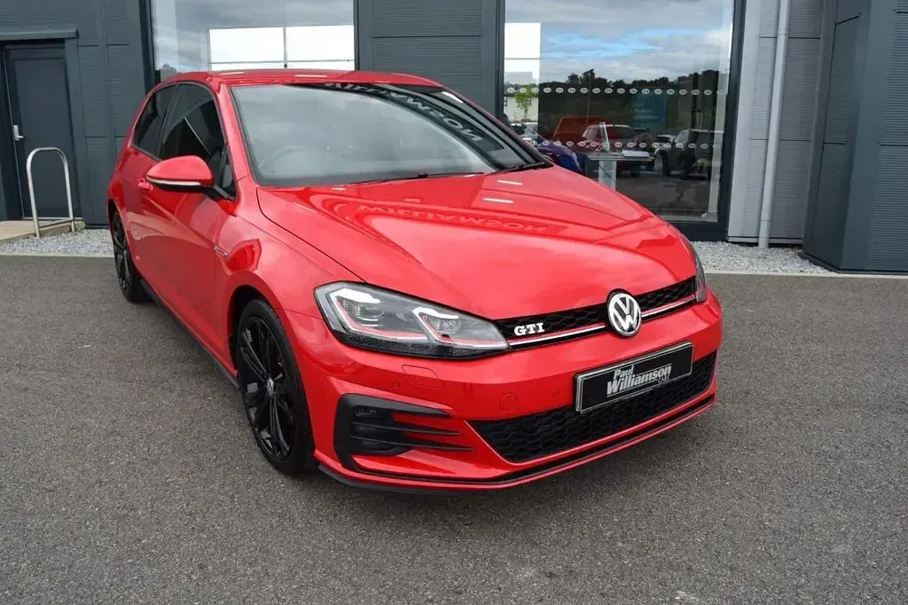 Used VW Golf VII GTI 2018 Red Hatchback