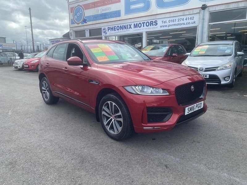 Second-hand Jaguar F-Pace R-Sport 2016 Roșu SUV