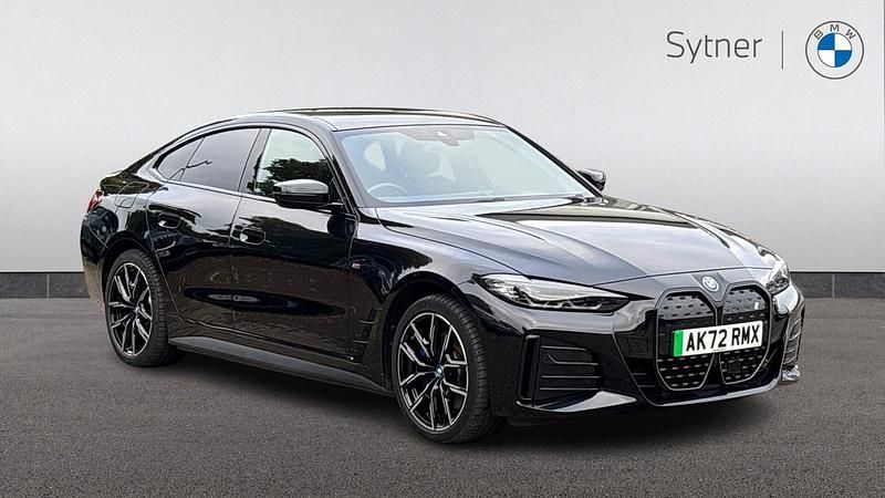Black Used 2022 BMW i4 M Sport Sedan | £31,000 (Expensive) - Image 1/4