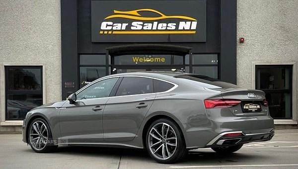 Used Audi A5 S-Line 161 HP (118 kW) 2022 Grey Coupe