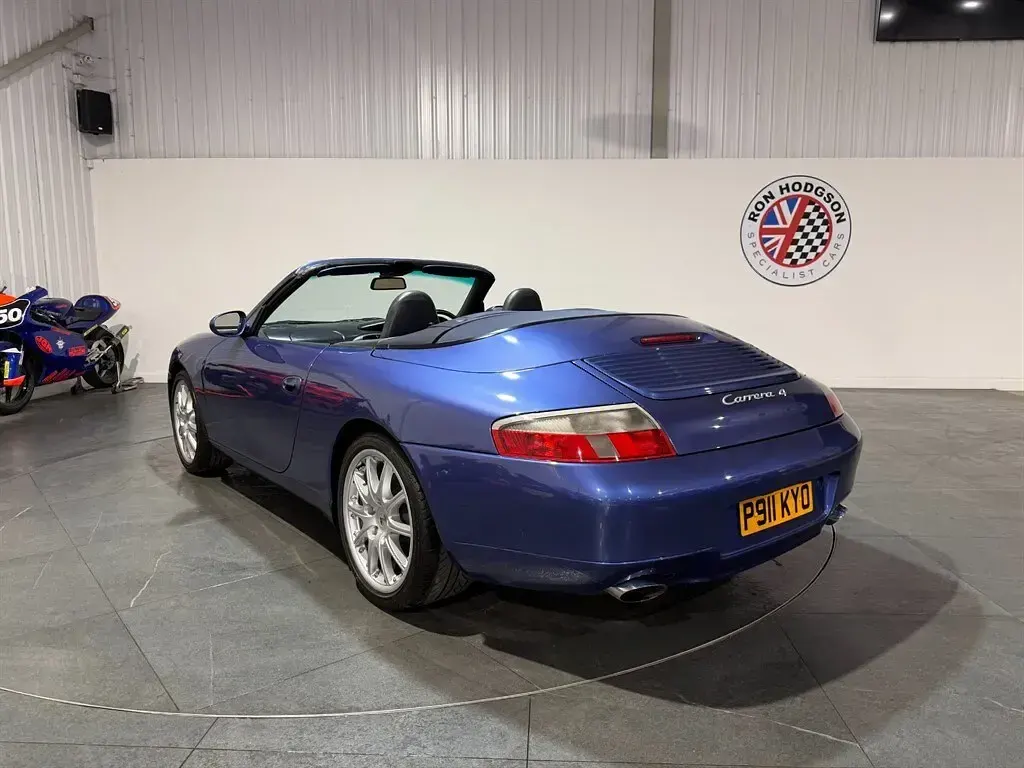 Used Porsche 911 300 HP (220 kW) 1999 Blue Cabriolet