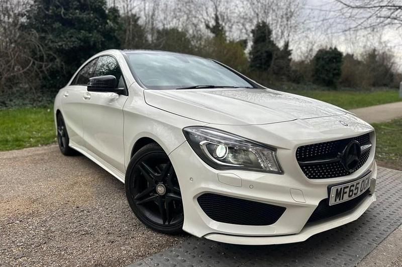White Used 2015 Mercedes CLA220 AMG Sedan | £10,999 (Fair price) - Image 1/1