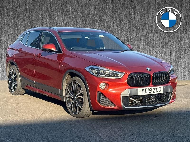Used BMW X2 M Sport 187 HP (137 kW) 2019 Orange SUV