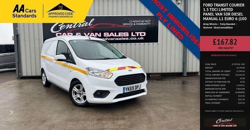 White Used 2020 Ford Transit Limited Van | £7,995 (Good price) - Image 1/4