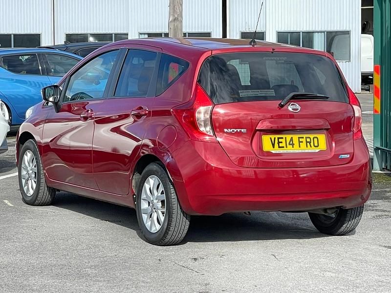 Used Nissan Note Acenta Premium 2014 Red MPV