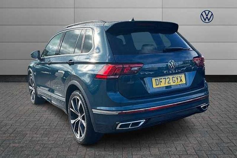 Used VW Tiguan R-line 150 HP (110 kW) 2023 Blue SUV
