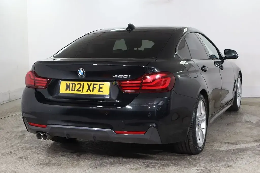 Used BMW 420 M Sport 184 HP (135 kW) 2021 Black Coupe