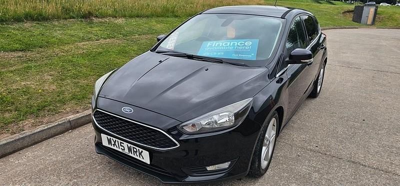 Used Ford Focus Zetec 2015 Black Hatchback
