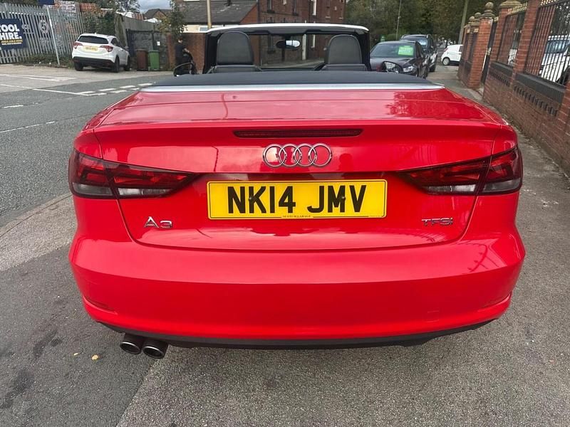 Used Audi A3 Cabriolet Sport 180 HP (132 kW) 2014 Red Cabriolet