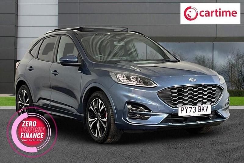 Blue Used 2023 Ford Kuga ST-Line X SUV | £20,011 (Fair price) - Image 1/4