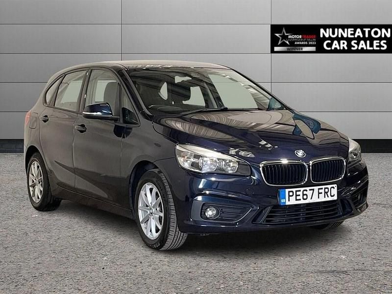 Used BMW 218 Comfort Edition 150 HP (110 kW) 2017 Blue Hatchback