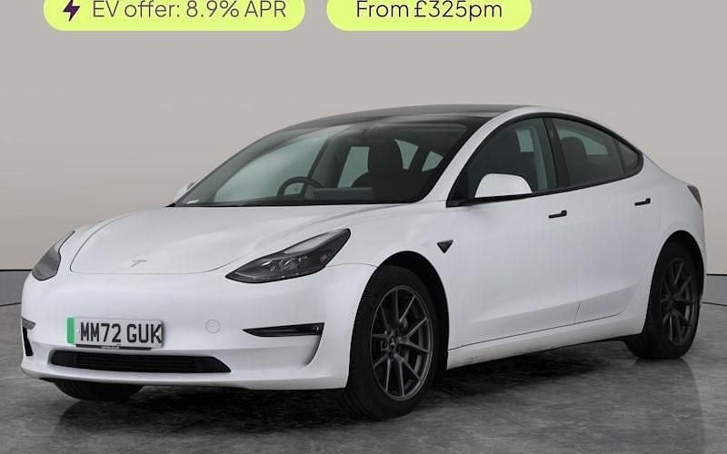 Used Tesla Model 3 Long Range AWD 366 kW (498 HP) 2022 White Sedan