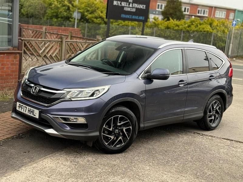 Used Honda CR-V SE Plus 2017 Blue SUV