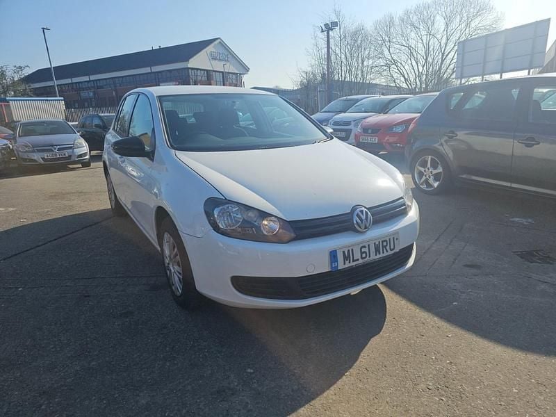 Used VW Golf VI S 85 HP (62 kW) 2011 White Hatchback