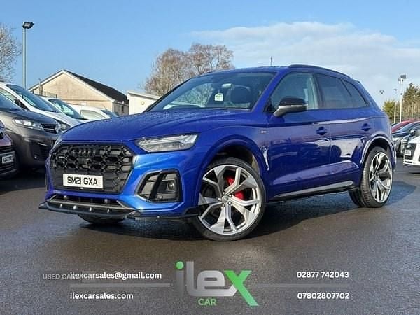 Used Audi Q5 Comfort 204 HP (150 kW) 2021 Blue SUV