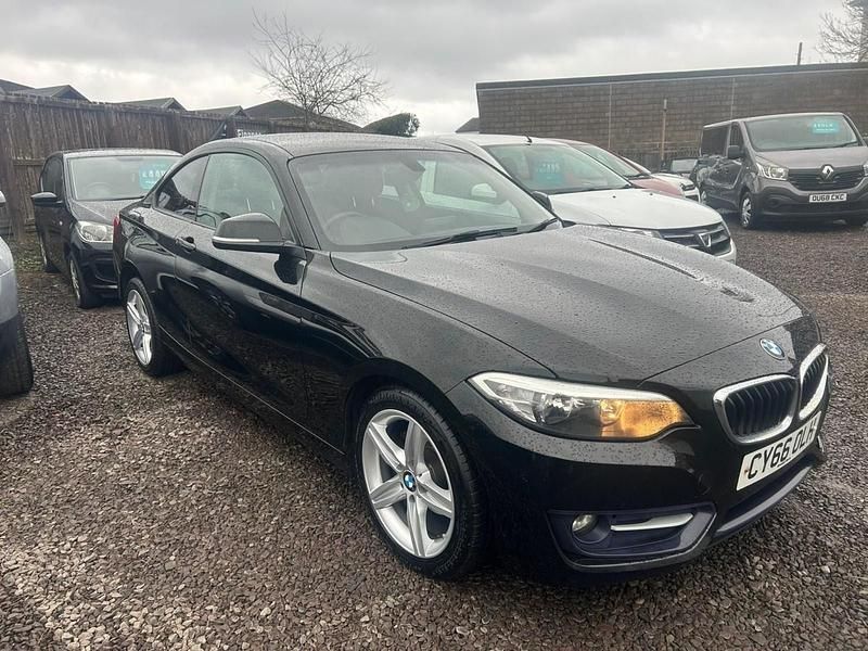 Used BMW 218 Sport Line 2016 Black Coupe