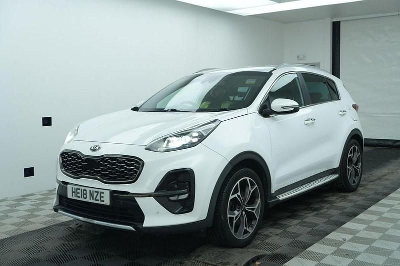 Used Kia Sportage GT-Line 134 HP (98 kW) 2018 White SUV