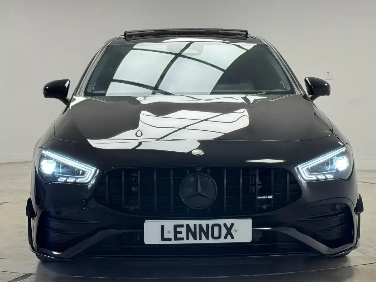 Used Mercedes CLA35 AMG Premium Plus 306 HP (225 kW) 2025 Black Coupe